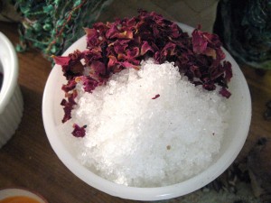 natural bath salts